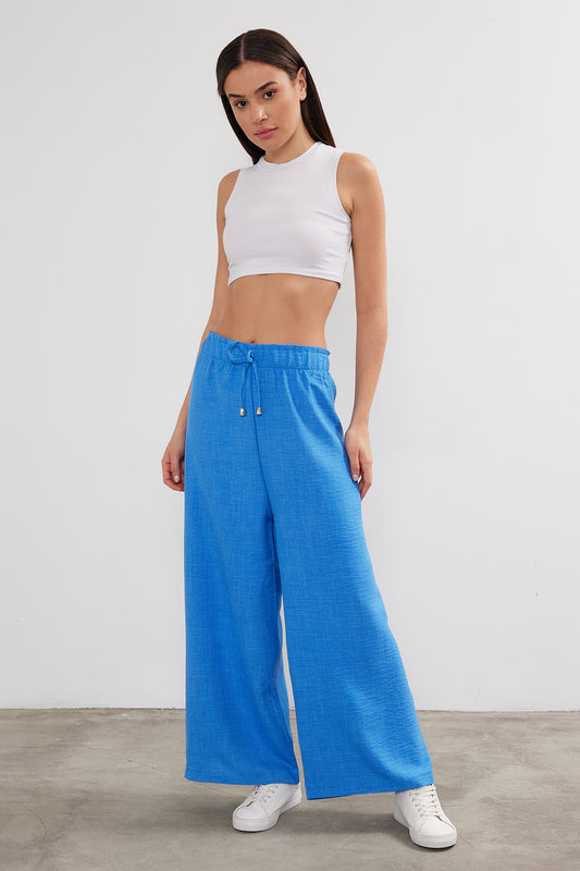 Womens Sofia Linen Palazzo Pant Wide Leg Pant (6 Pieces)