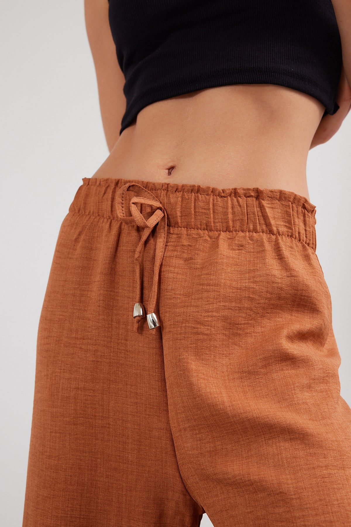 Womens Sofia Linen Palazzo Pant Wide Leg Pant (6 Pieces)