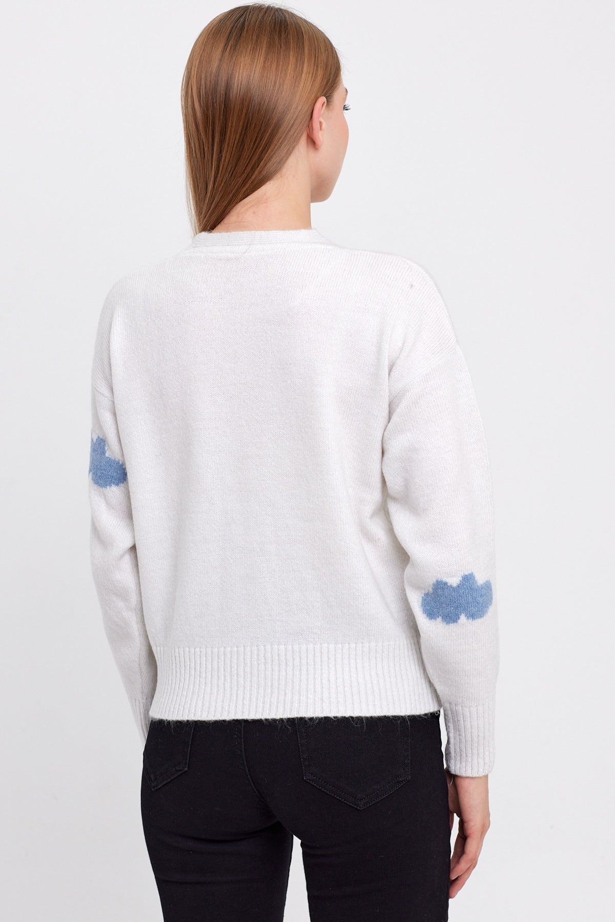 Cloud Knit Cardigan Cropped - Cute Collection