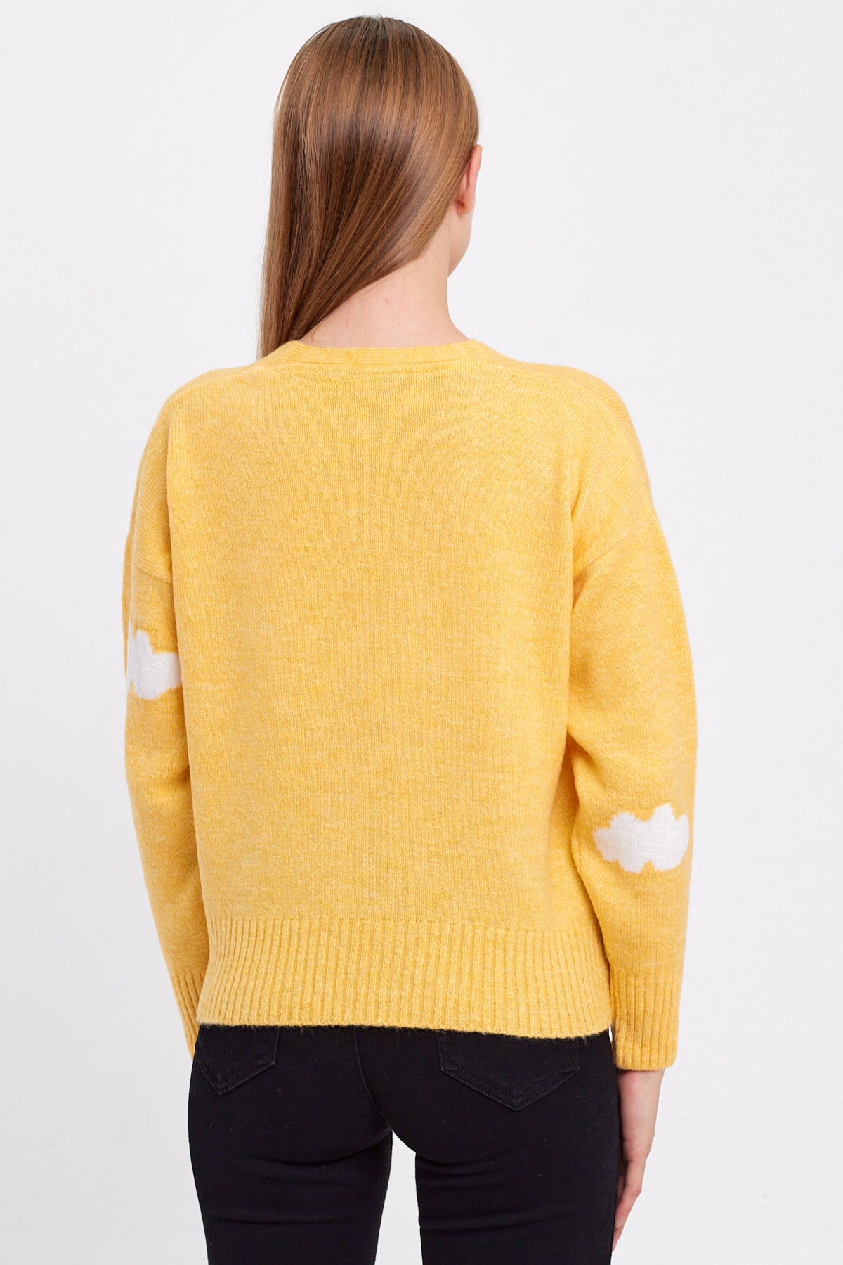 Cloud Knit Cardigan Cropped - Cute Collection