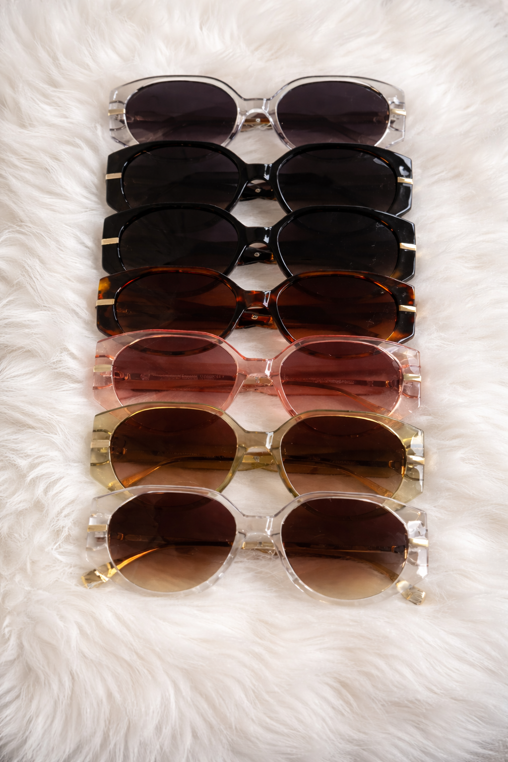 Women's Oval Sunglasses 12 Pack V5443AG