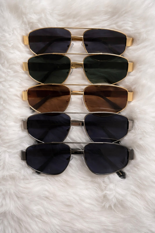Wholesale Metal Aviator Sunglasses V5617AG – 12-Piece Pack