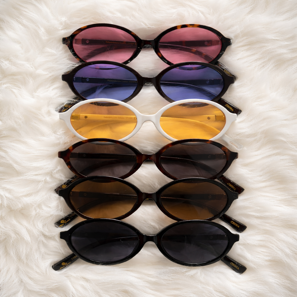 Women's Oval Shape Sunglasses V5662AG