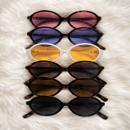 Women's Oval Shape Sunglasses V5662AG