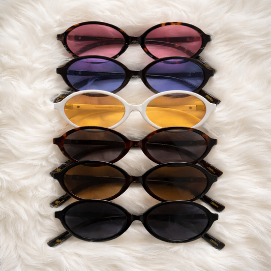 Women's Oval Shape Sunglasses V5662AG