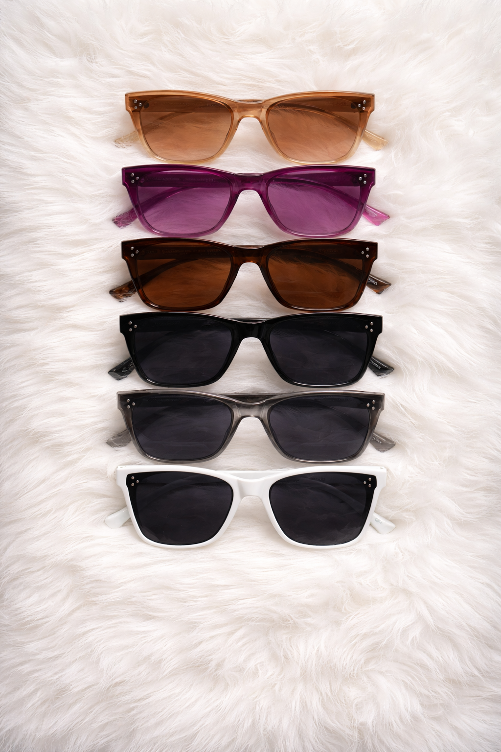 Women's Classic Square Sunglasses – 12-Piece Pack V5354AG