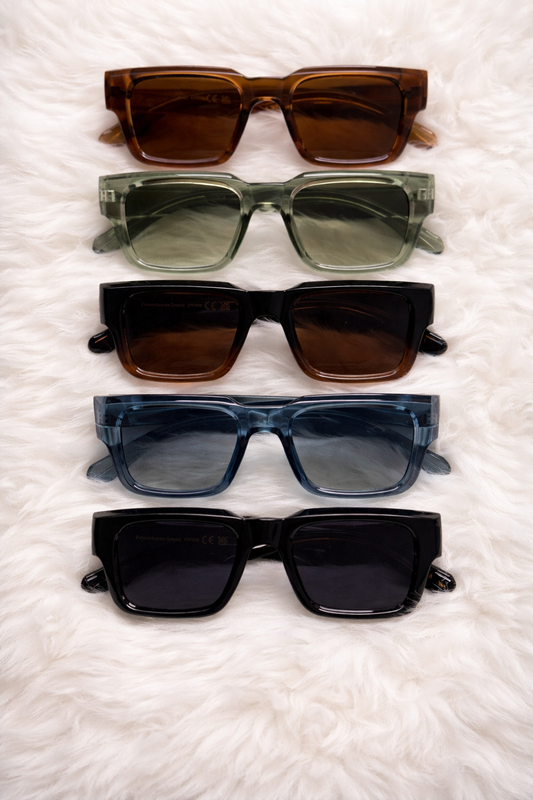 Women's Square Frame Sunglasses V5542AG– 12-Piece Pack