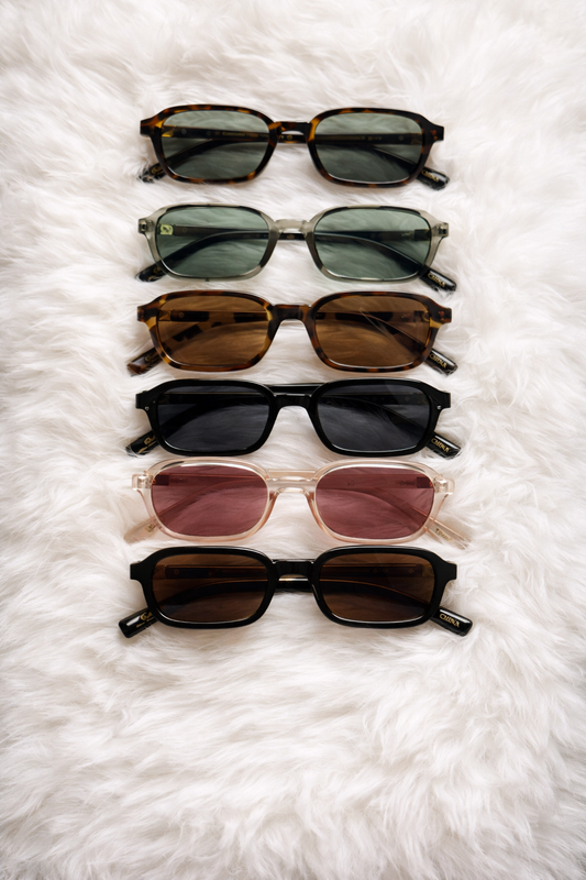 Women's Trend Rectangular Sunglasses 12-Piece Pack V5656AG