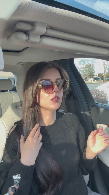 Women's Oval Sunglasses 12 Pack V5443AG