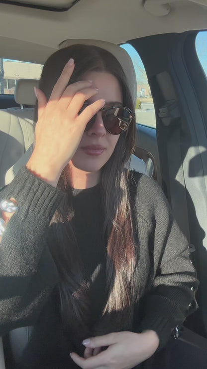 Women's Round Frame Sunglasses - 12 Pack V5565AG