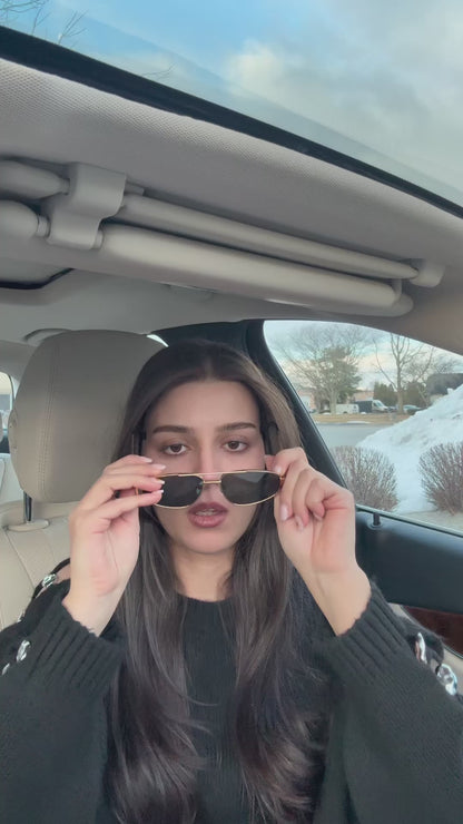 Wholesale Metal Aviator Sunglasses V5617AG – 12-Piece Pack